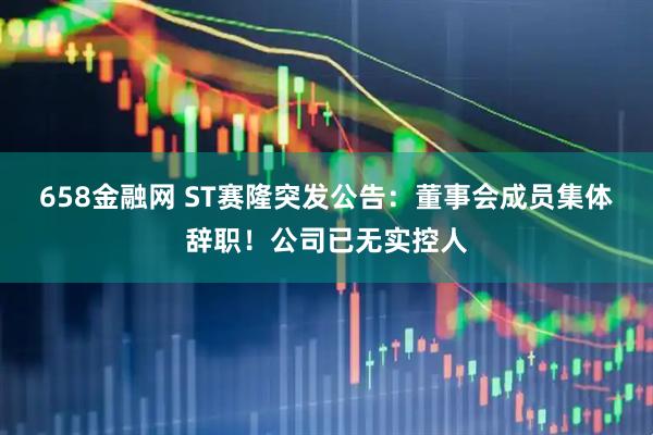 658金融网 ST赛隆突发公告:董事会成员集体辞职!公司已无实控人